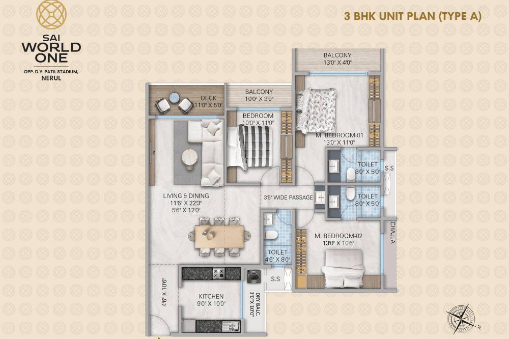 Paradise Sai World One Unit Plan 2